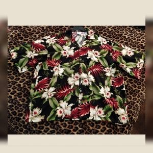 🌴 A Men's Big & Tall Tropical Hawaiian Shirt🌴